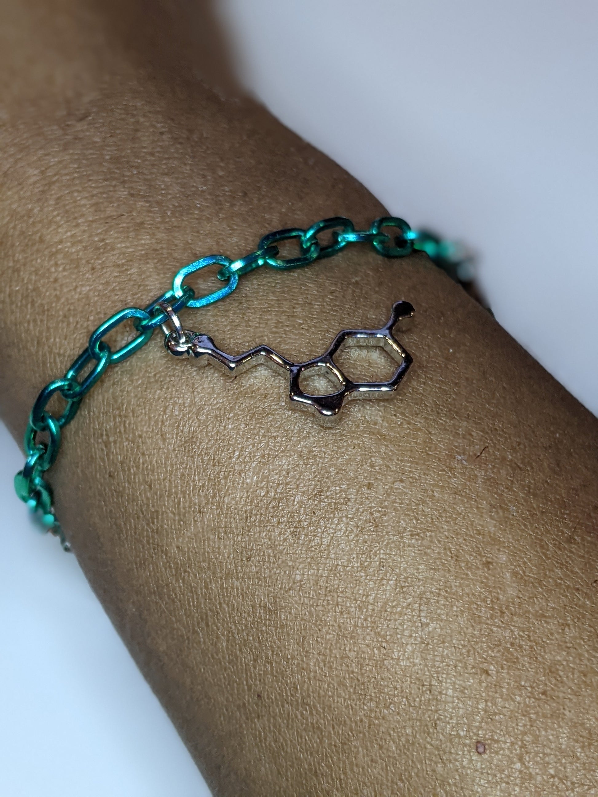 Science Nerd Charm Bracelet Charm Bracelets Dragon & Wolf Designs   