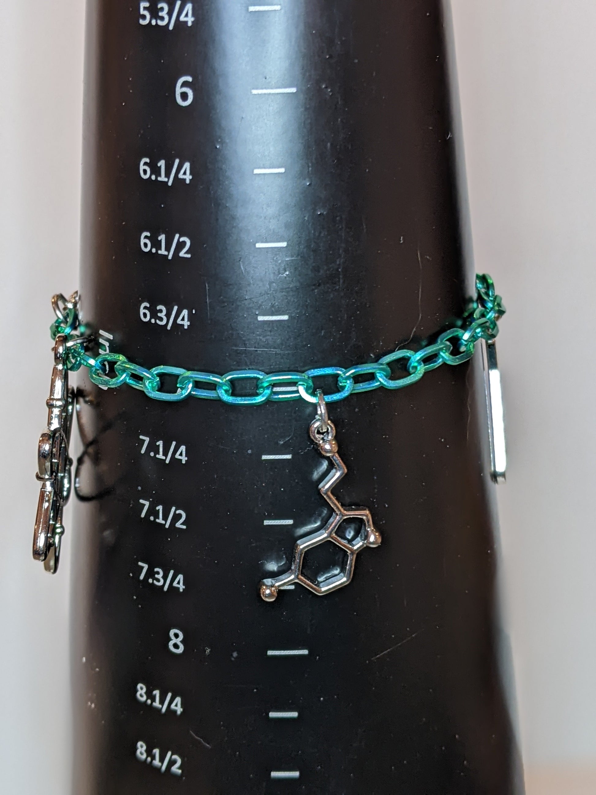 Science Nerd Charm Bracelet Charm Bracelets Dragon & Wolf Designs   