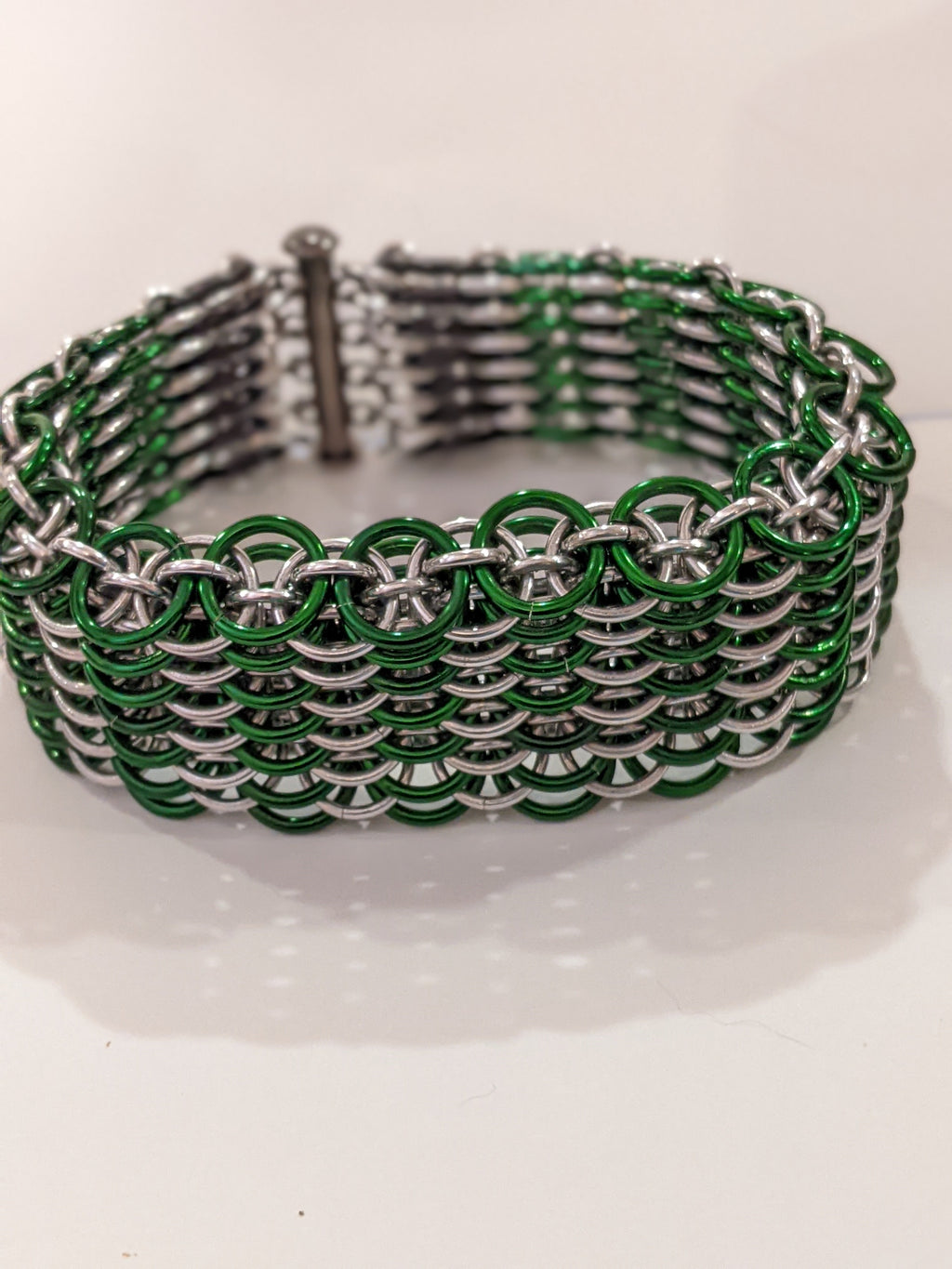 Dragonscale Chainmail Bracelets Chainmail Bracelets Dragon & Wolf Designs   