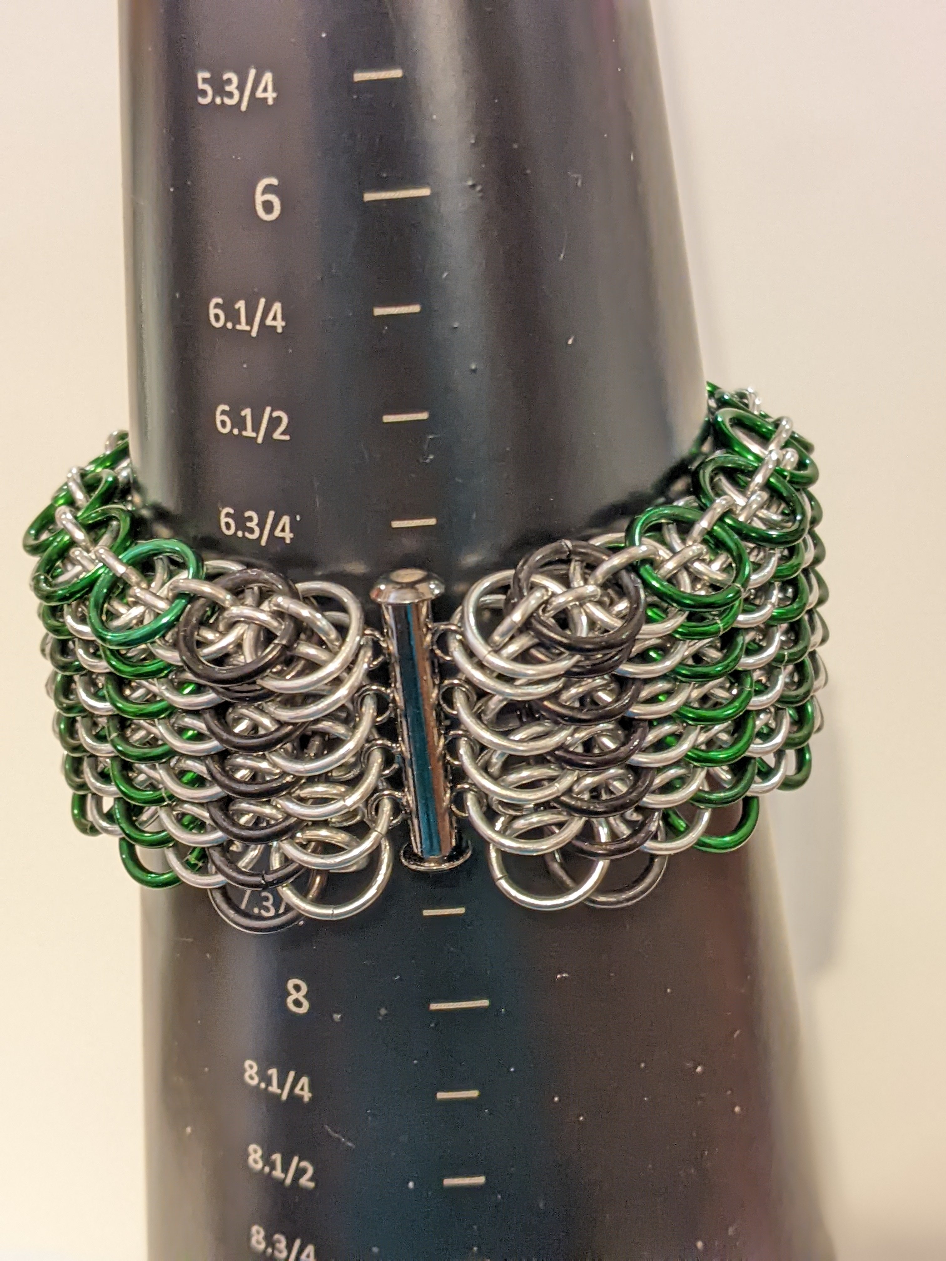 Dragonscale Chainmail Bracelets Chainmail Bracelets Dragon & Wolf Designs   