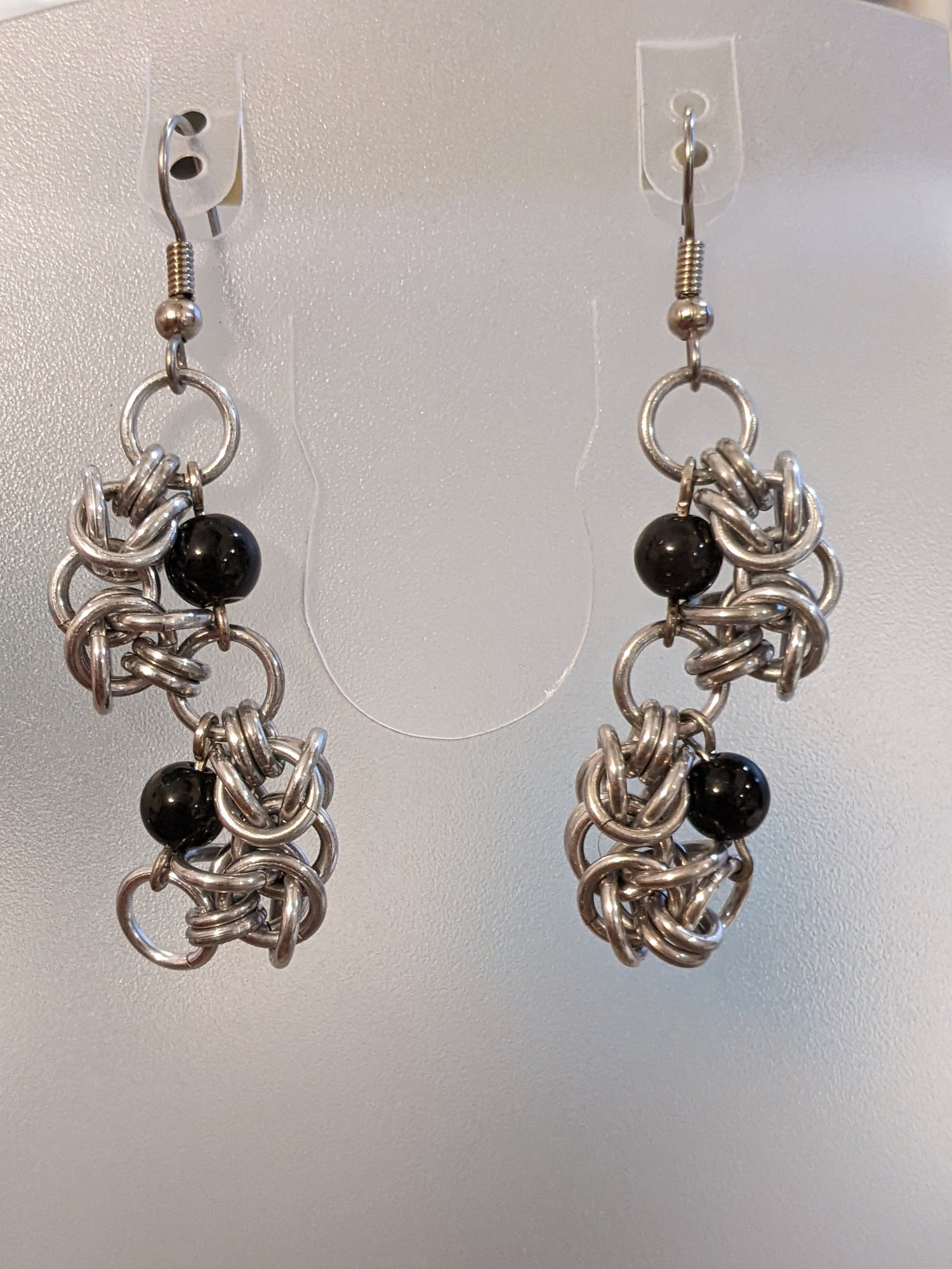 Ornate Chainmail Jewelry Set Chainmail Jewelry Sets Dragon & Wolf Designs   