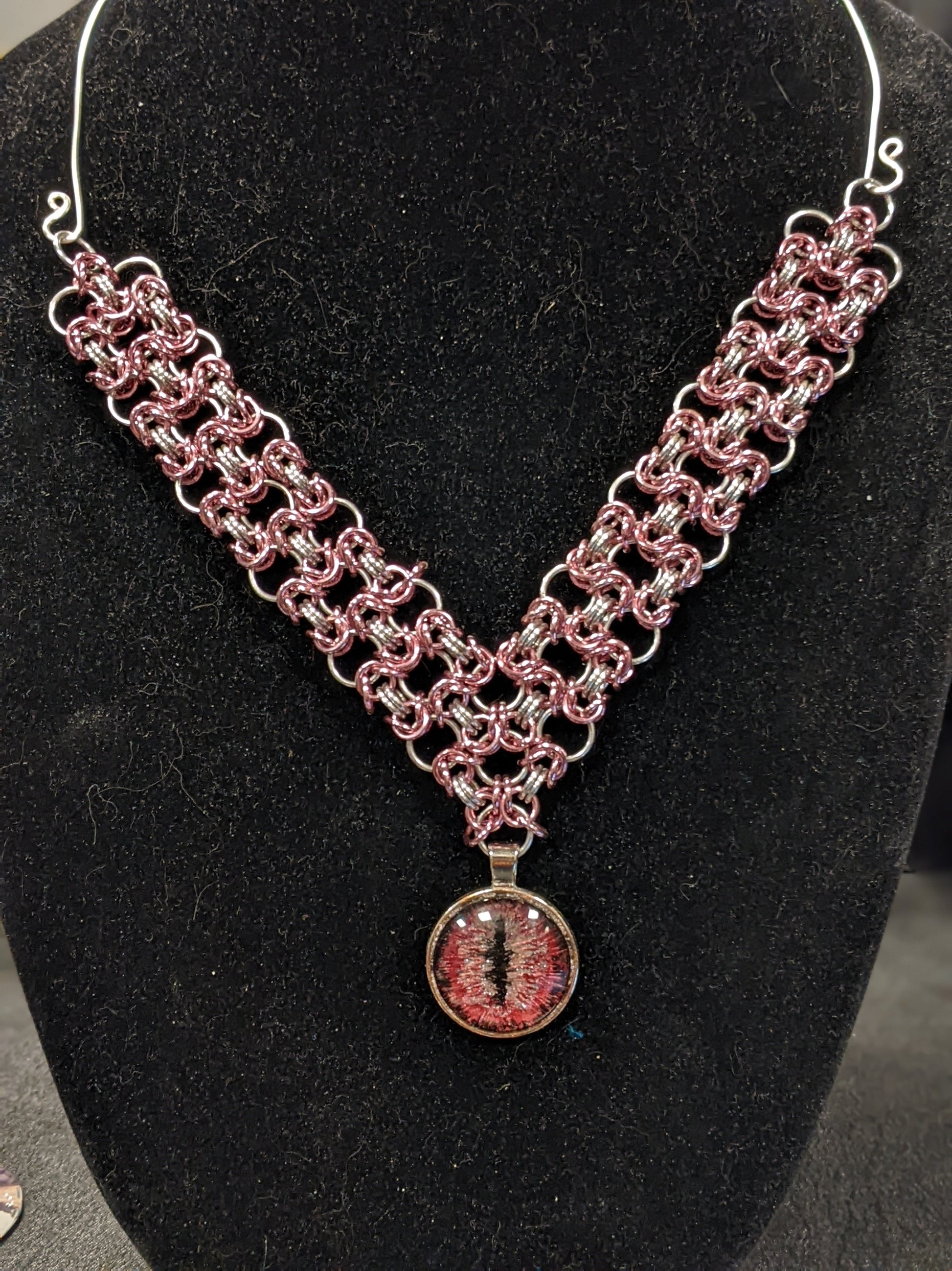 Byzantine Chainmail Statement Necklace Chainmail Necklaces Dragon & Wolf Designs   