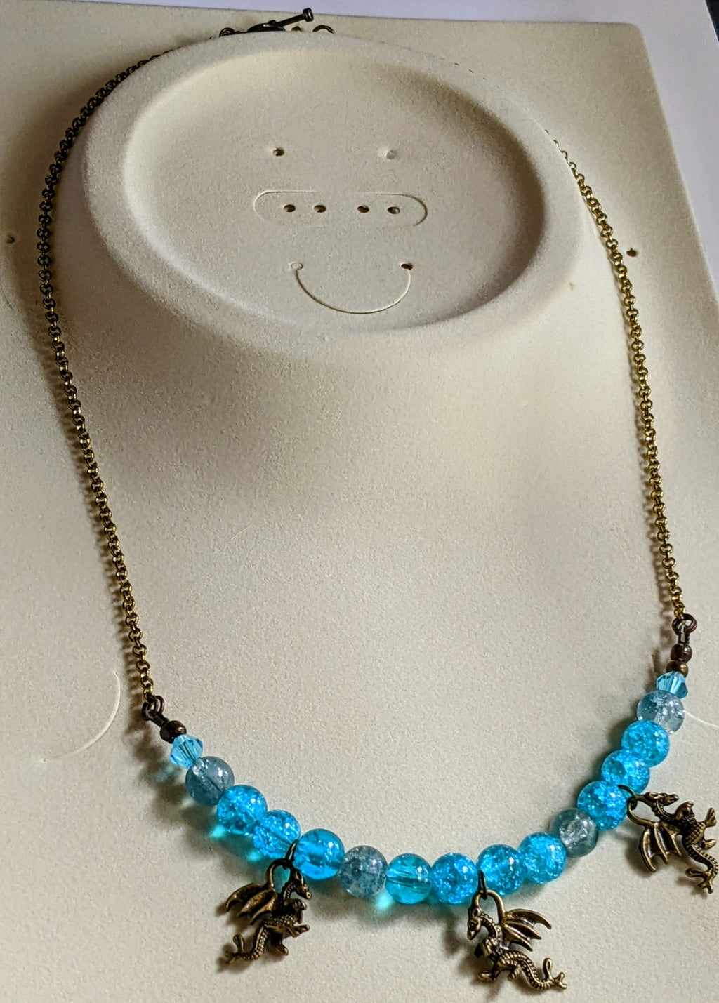 Dragon Flight Beaded Necklaces Dragon & Wolf Designs   