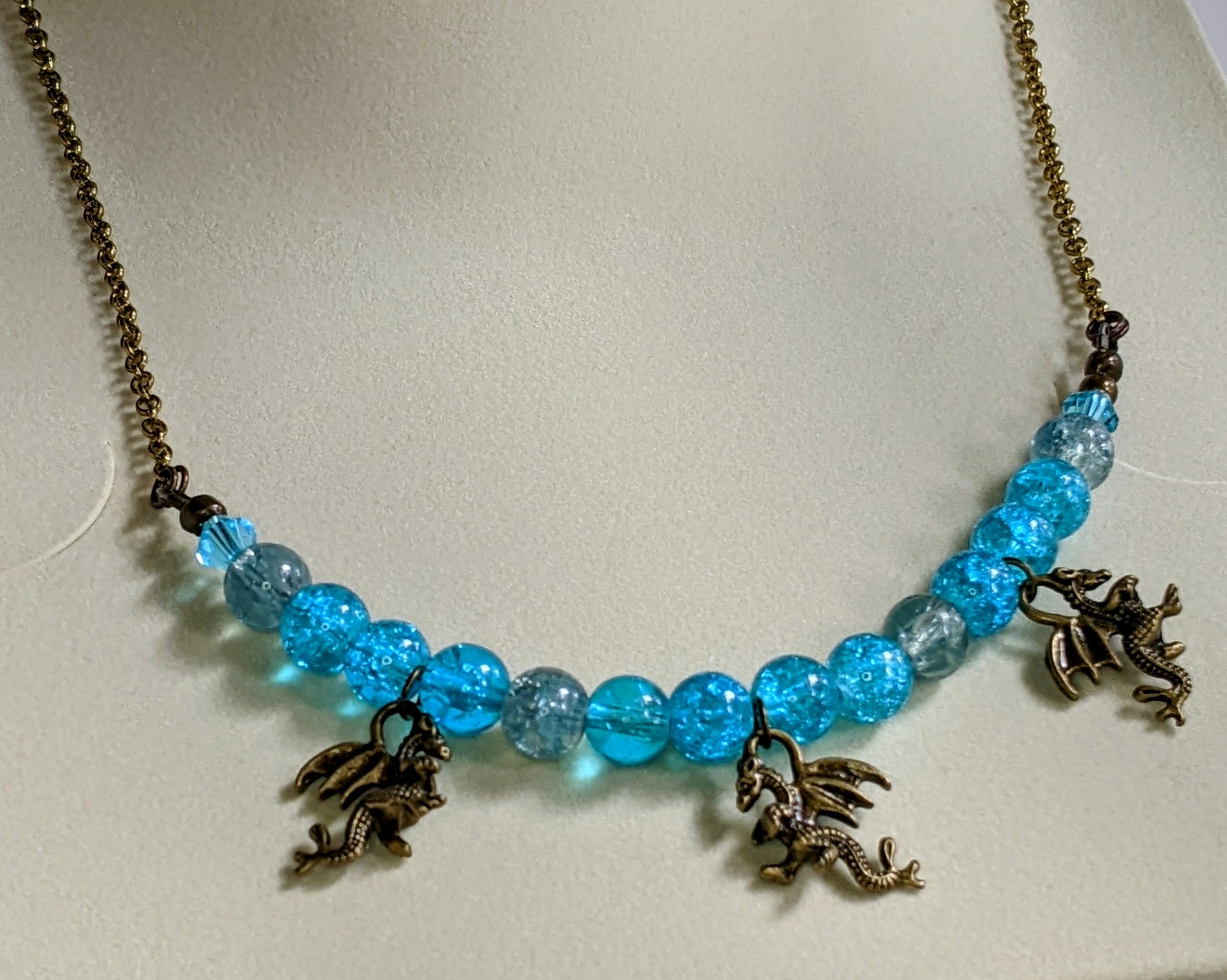 Dragon Flight Beaded Necklaces Dragon & Wolf Designs   