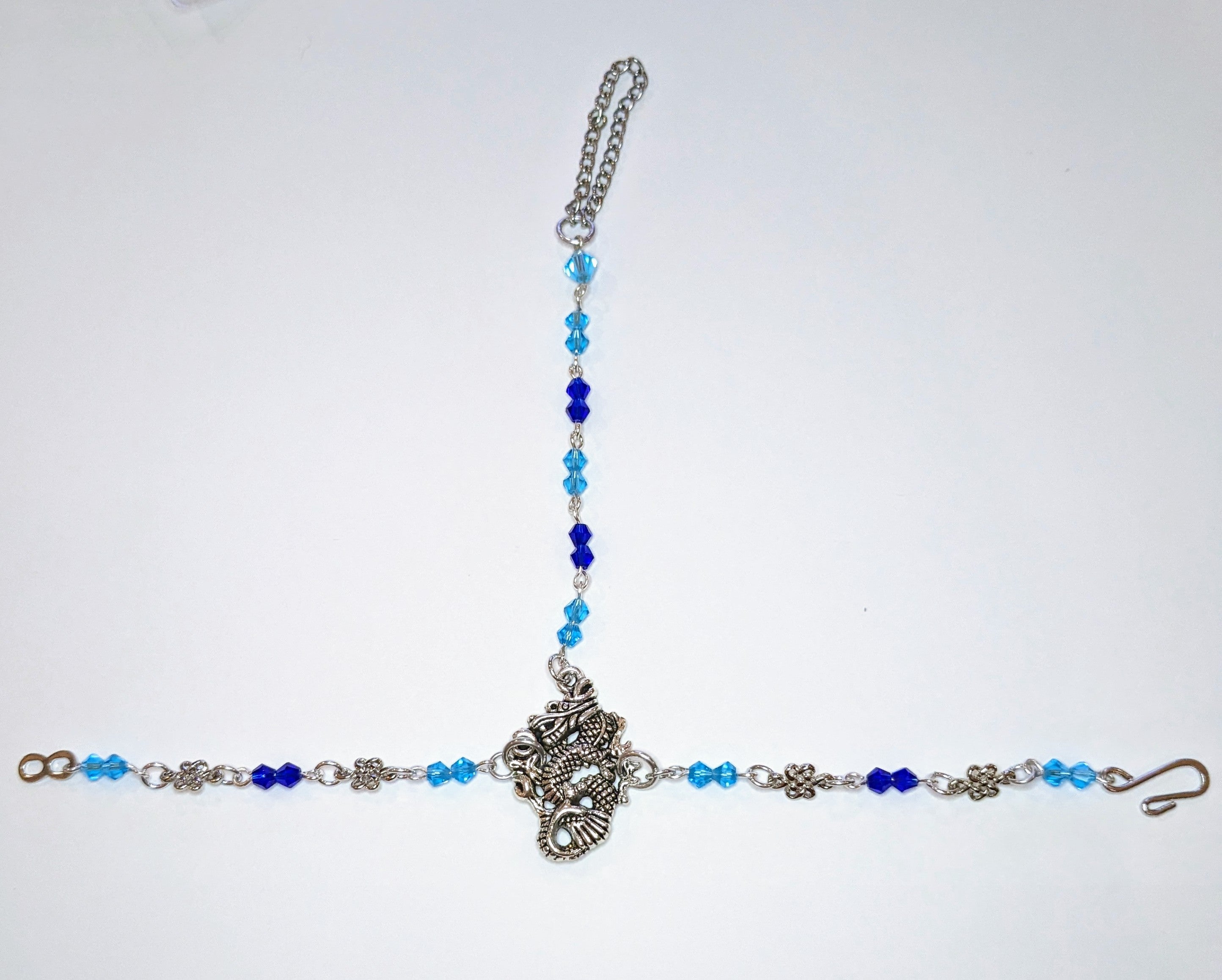 Beaded Hand Chain Bracelet