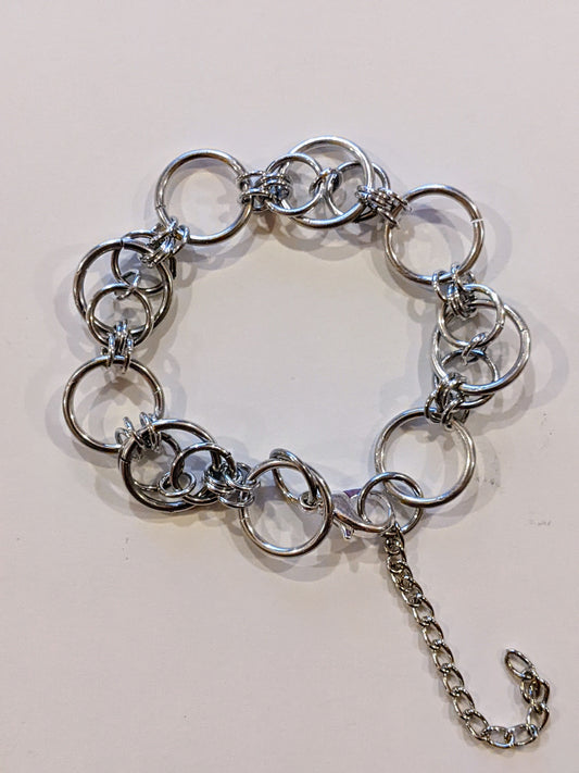 Moon Touched Chainmail Jewelry Set Chainmail Jewelry Sets Dragon & Wolf Designs   