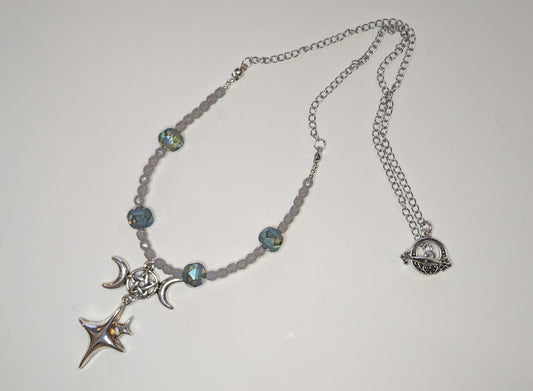 Witchy Vibes Beaded Necklace