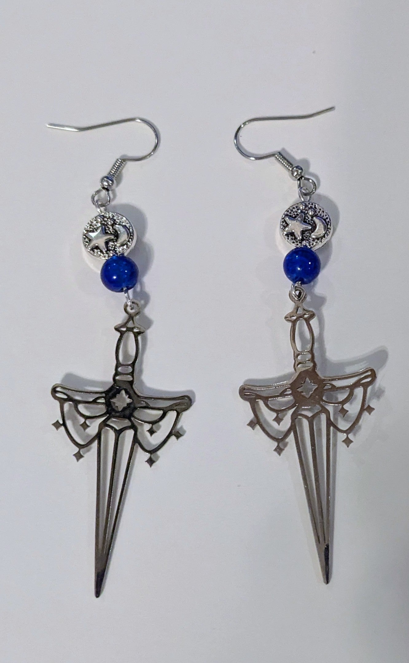 Fairy Sword Dangle Earrings