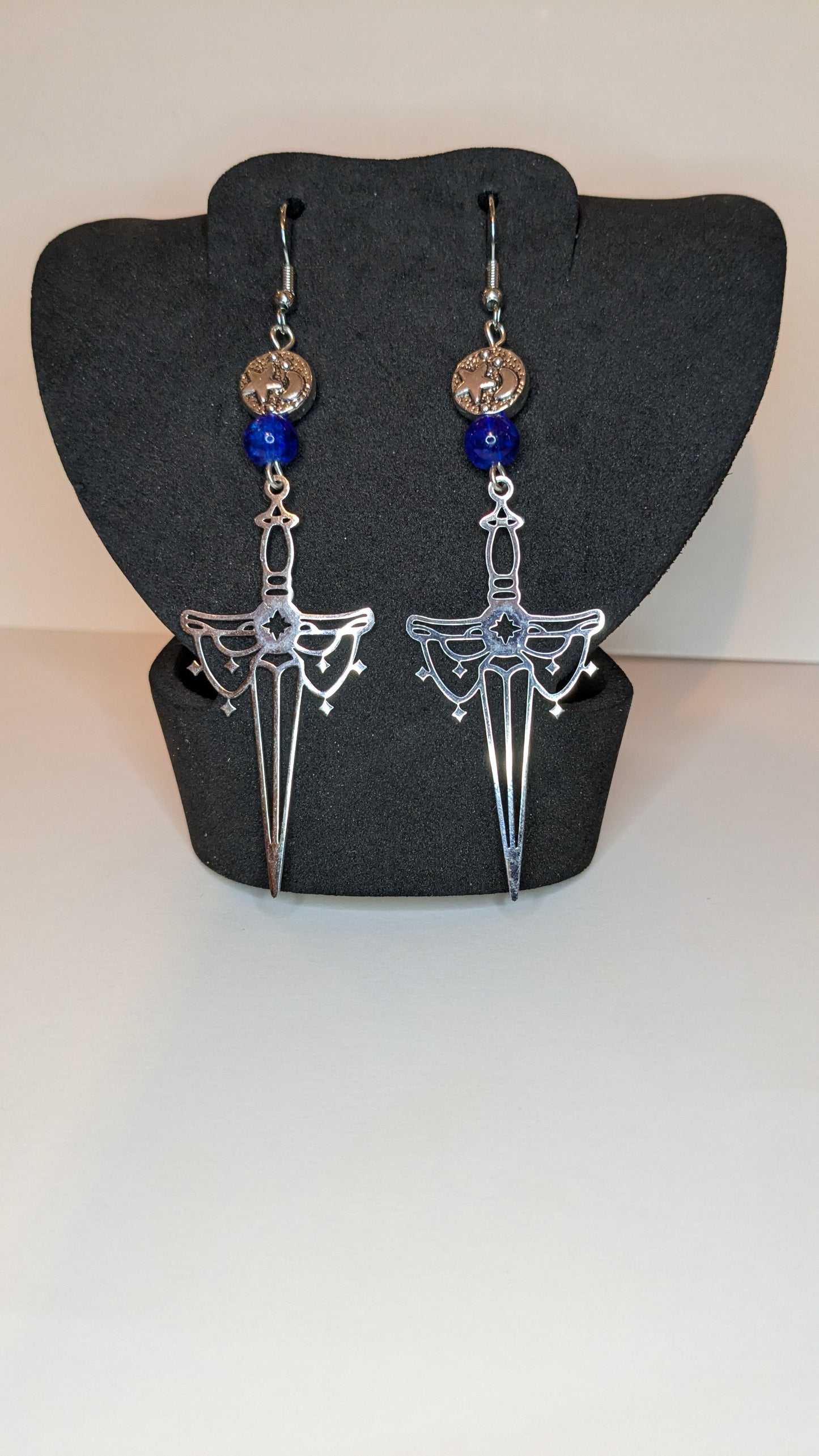 Fairy Sword Dangle Earrings